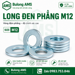 Long đen phẳng M12